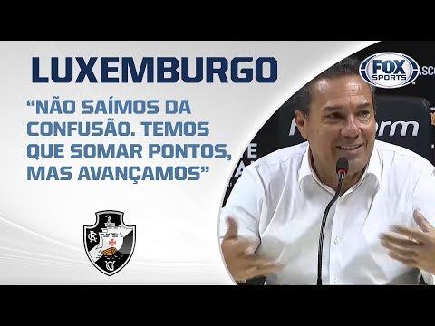 VITÓRIA DO VASCO SOBRE O BOTAFOGO! Veja a coletiva de Luxemburgo