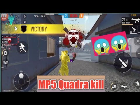 MP5 QUADRA KILL 😱😱 || FREE FIRE PLAYING || MR. PANCHAL PLAYING