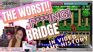 Double Dragon | THE WORST F***ING! BRIDGE IN GAMING!! 🤬🤬 #retrogaming #gamergirl #gamingcommunity