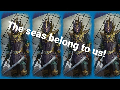 War on the high seas! Dark elves vs Vampire Coast!