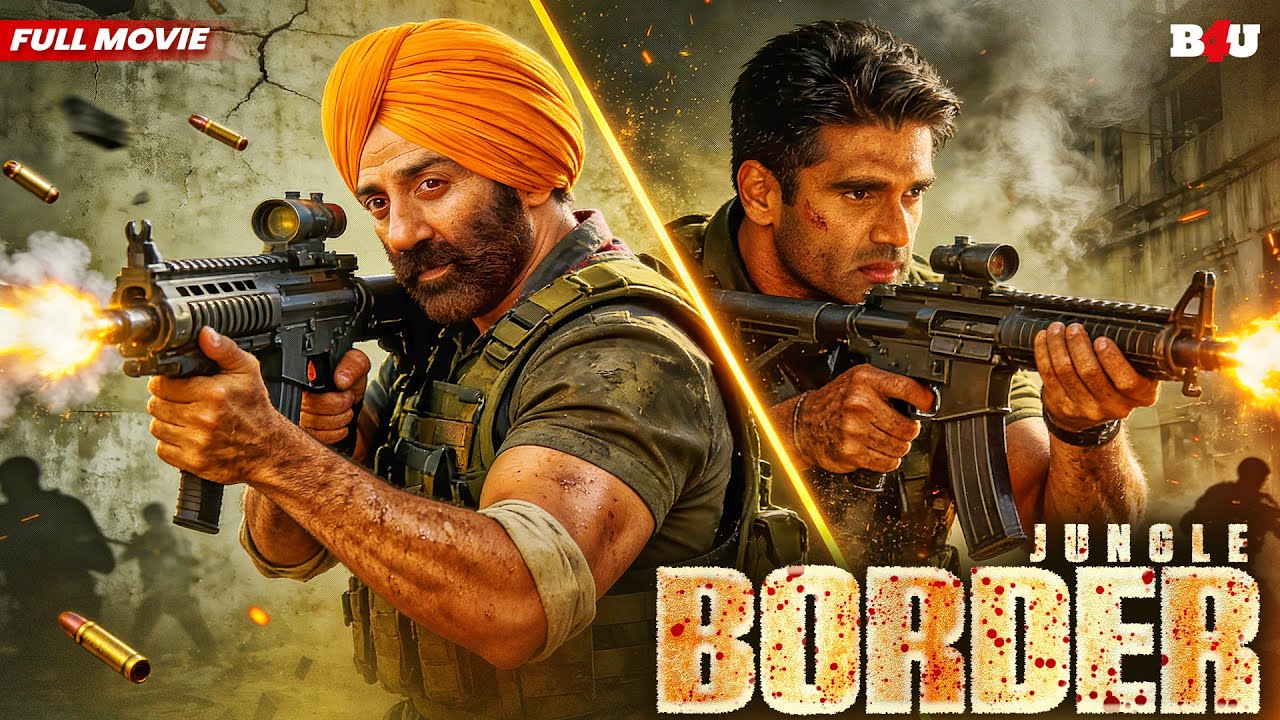 JUNGLE BORDER (HD) - SUNIL SHETTY - NAWAZUDDIN SIDDIQUI - BOLLYWOOD BLOCKBUSTER ACTION MOVIE JUNGLE