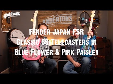 2016 Fender Limited Edition FSR Classic '69 Telecaster MIJ with Maple Fretboard - Blue Flower | Tex-Mex Pickups Japan image 26