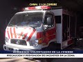 CAMPAÑA DE LOS BOMBEROS EN CANAL 11