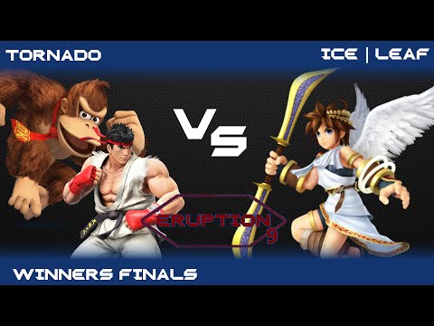 Eruption 9 Smash 4 - Tornado(Ryu/DK) vs ICE | Leaf(Pit) - Winners Finals