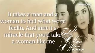 It Takes A Man And A Woman (Lyrics Video) - Sarah Geronimo