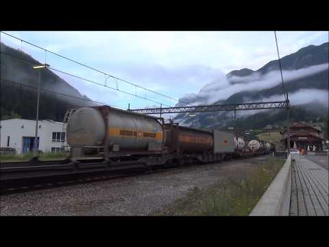 ARRIVO E PARTENZA DELLA E.412 CON TEC A COLLE ISARCO (BZ) MERC. 4 - 7 - 2018