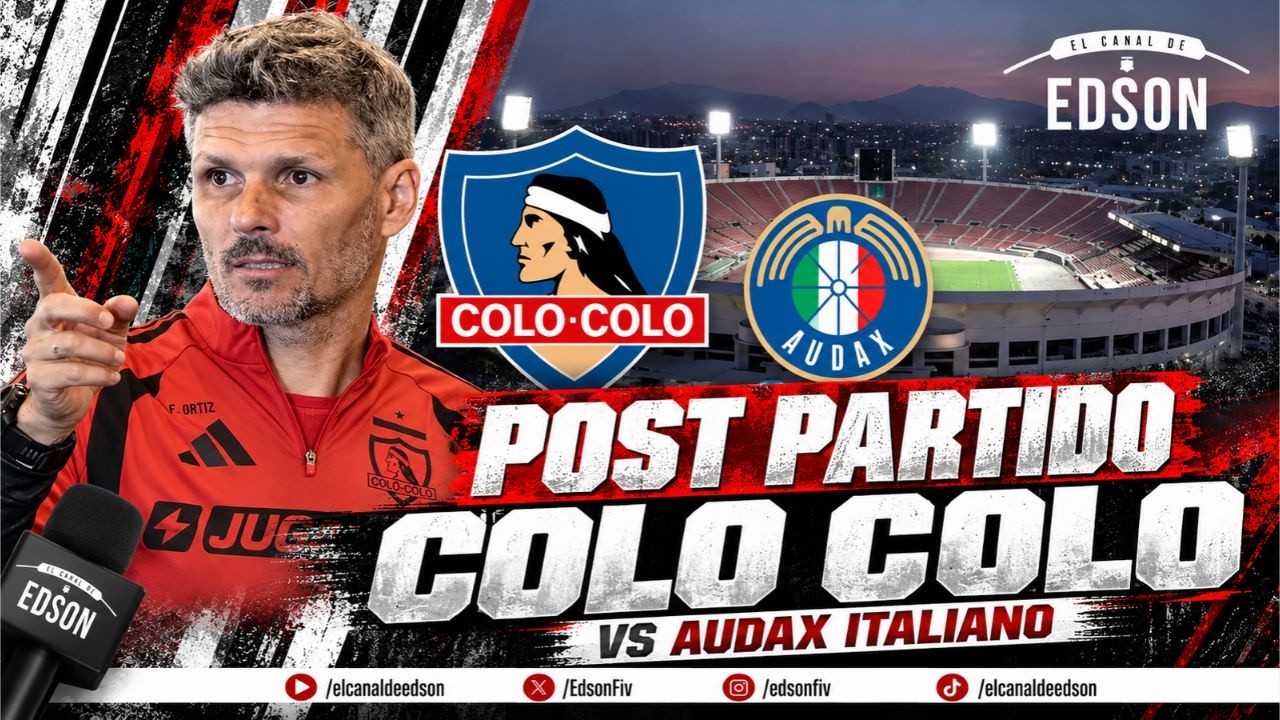 ⚪⚫ POST PARTIDO: COLO COLO VS AUDAX ITALIANO | COPA CHILE EN DIRECTO ⚪⚫