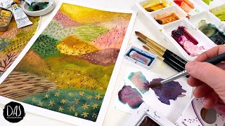This Granulating Paint Hack Will Take Your Watercolor Palette to Another Level