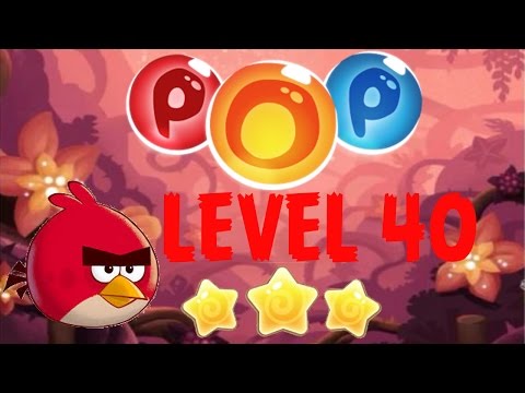 Angry Birds POP Bubble Shooter (Stella POP) - Level 40