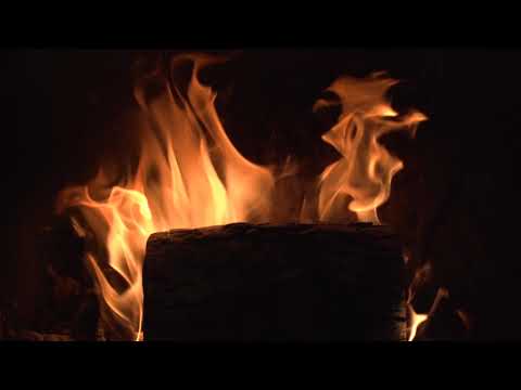 4K UHD Crackling Fireplace Ambient ASMR Sounds For Daydreaming, Relaxation[1 Hour]