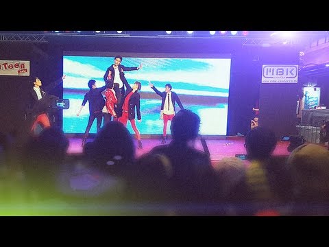 The Unlimited cover 100% @ hello korea (Final) with special show at the middle