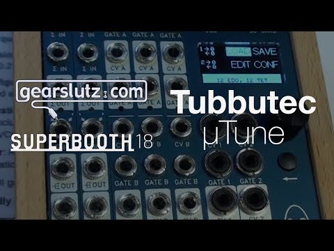 Tubbutec µTune - Gearslutz @ Superbooth 2018