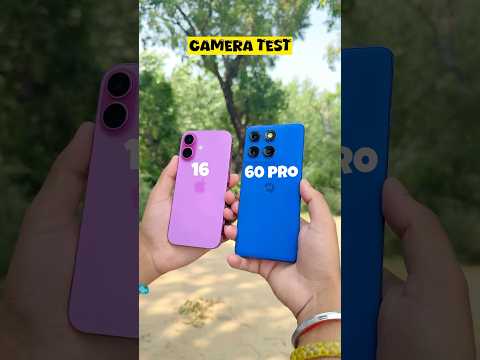 iPhone 16 vs moto edge 60 pro camera test 🔥