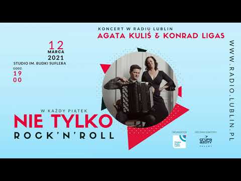 Agata Kuliś i Konrad Ligas - "Come a little closer" LIVE, Radio Lublin