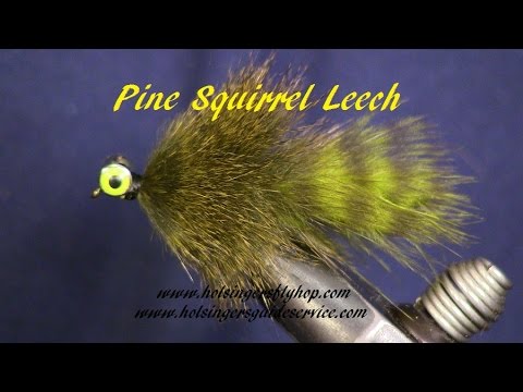 Pine Squirrel Leech, Holsinger's Fly Shop