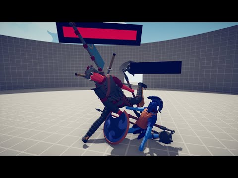 MASTER + HP BAR 1 vs 1 UNIT - TABS - Totally Accurate Battle Simulator