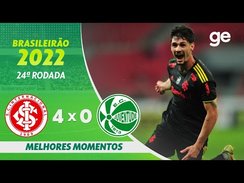Gols e lances de Internacional x Juventude-RS