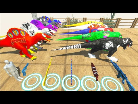 Jurassic World Evolution Dinosaur Hunting Speed Race Marvel & Dc Fps Avatar Help T-rex Hero Vs Spino