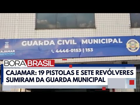 Polícia investiga sumiço de 26 armas da Guarda Municipal de Cajamar | Bora Brasil