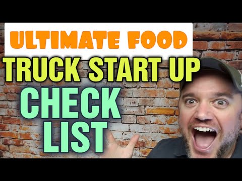 Food Truck Check List [ Food Truck Business Startup Ultimate Guide]