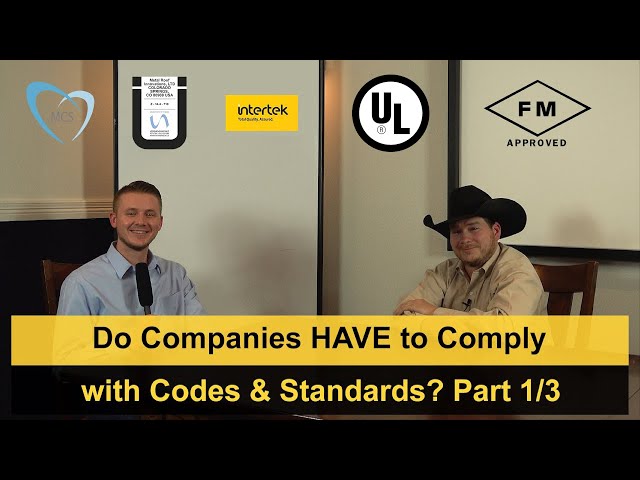 Do Companies Have to Comply with Codes & Standards thumbnail