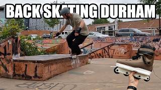 Back Skating Durham // Aggressive Inline Skating