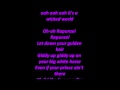 Laura Jansen Wicked world with lyrics 