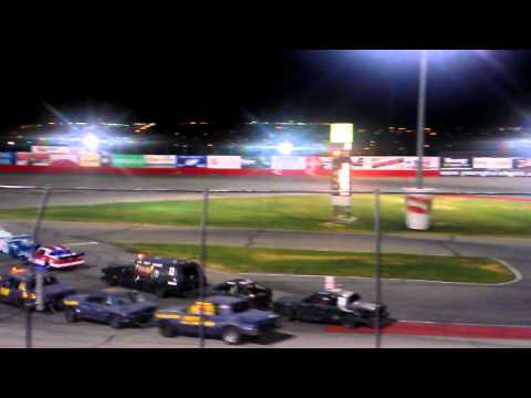 Figure 8 trains at Rocky mountain raceway