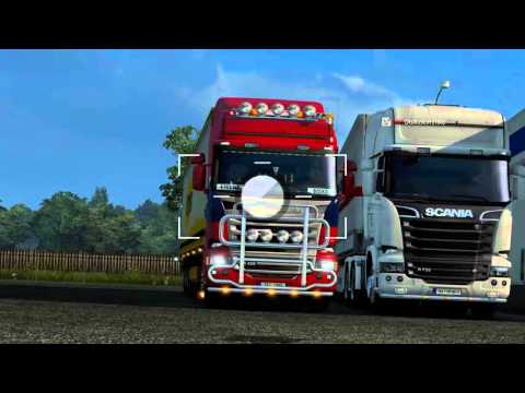ETS2 MP Scania R490 Amsterdam - Lille