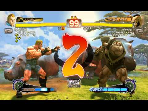 Ultra Street Fighter IV battle: Abel vs Zangief