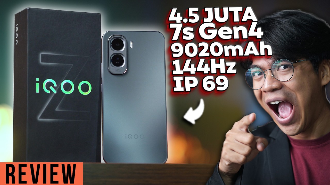 5 Juta Dapet 7s Gen4, 9020mAh, 144Hz AMOLED! Review iQOO Z11 5G