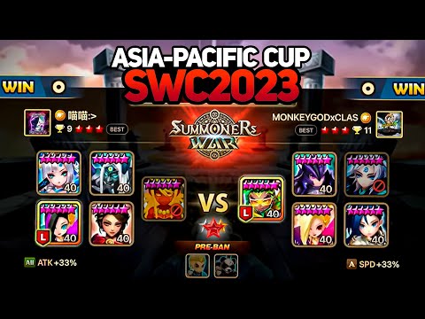 MEOWMEOW vs MONKEYGOD (BO5). SWC2023 ASIA-PACIFIC CUP - Summoners War