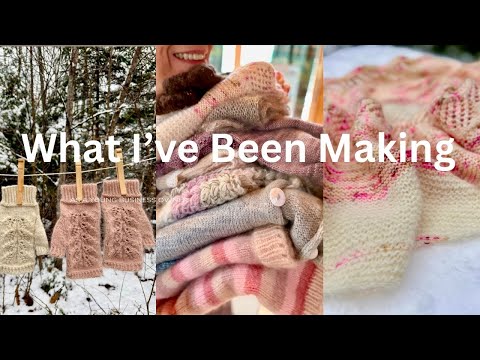 🧶Knitting and Crocheting in The White Mountains | VLOG Episode 83