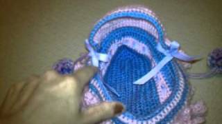 preview picture of video 'Crochet bag with a surprise inside.'