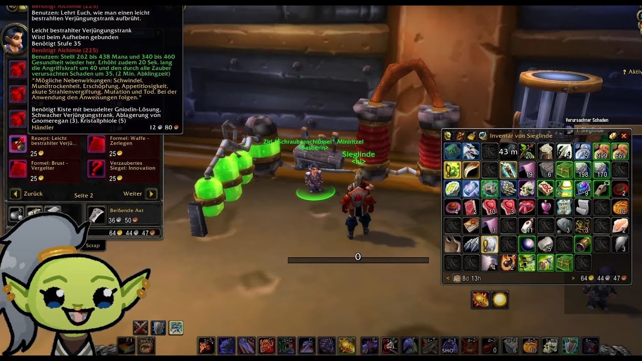 Where are the new recipes for tailoring and the like for phase 2