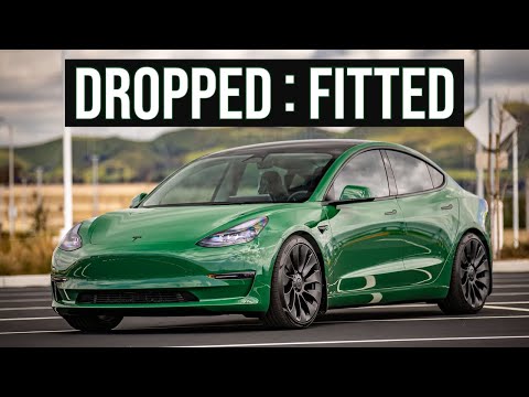 2023 Model 3 Performance dropped on ZEV Springs by Eibach and wheel spacers!!!!