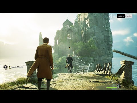 HOGWARTS LEGACY  ___  4K ULTRA Realistic High Graphics HDR Gameplay Clip - No Commentary