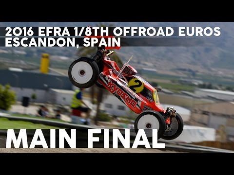 2016 EFRA 1/8th Offroad European Championships - Main Final