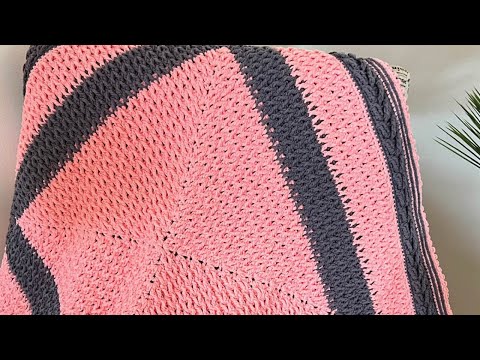 Left Hand Crochet for Beginners Baby Blanket Pattern The Crochet Crowd