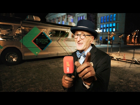 GOLDENE KAMERA Digital Award mit Hipster-Opa Günther | #GKDA