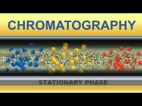Chromatography. Animation (IQOG-CSIC)