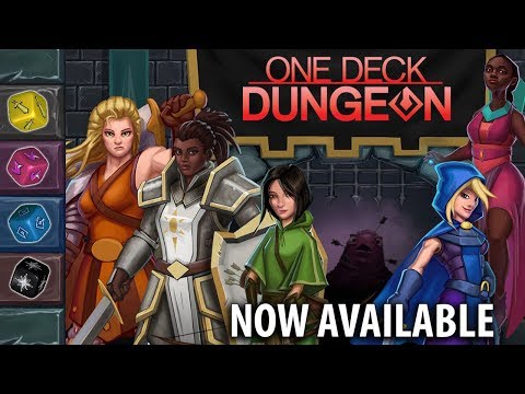 Видео One Deck Dungeon #1