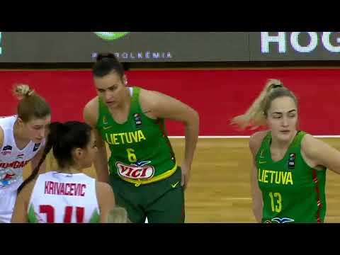 Bernadett Hatar Full Game FIBA Women's EuroBasket 2019 Qualifiers