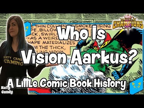 Who is Vision Aarkus? | A Little Comic Book History | Marvel Contest of Champions