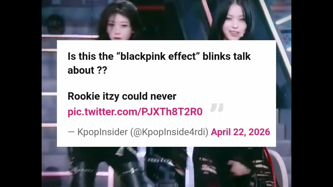 ITZY’s Low Energy In Viral Concert Clip Sparks Heated Debate — Bringing Up BLACKPINK #Kpop