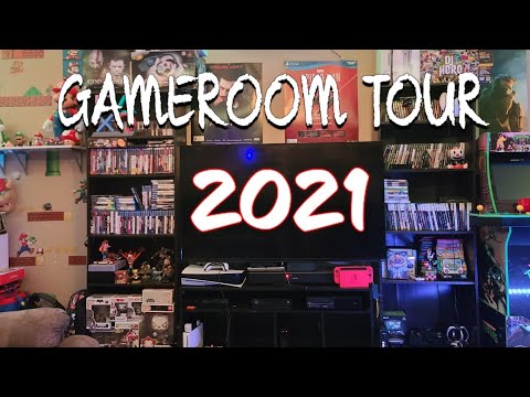 GAMEROOM UPDATE! GAMEROOM TOUR 2021 #GAMEROOMTOUR #2021 #MANCAVE #GAMECAVE