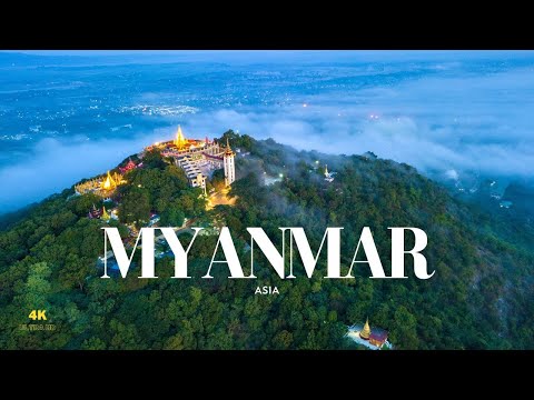 ミャンマー ツアー - 東南アジアの最高の場所 - 4K