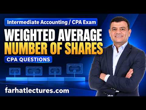 Earnings Per share EPS Intermediate Accounting CPA Exam