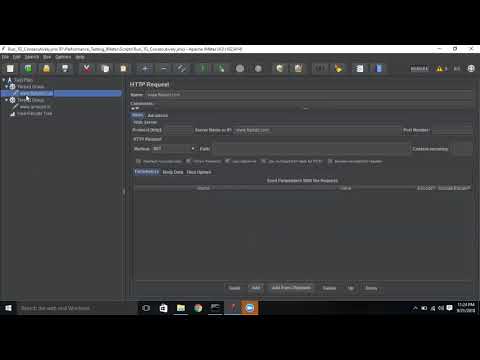 4-JMeter GUI & Test Plan