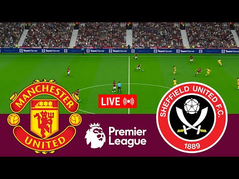 [LIVE] Manchester United vs Sheffield United Premier League 23/24 Full Match - Video Game Simulation